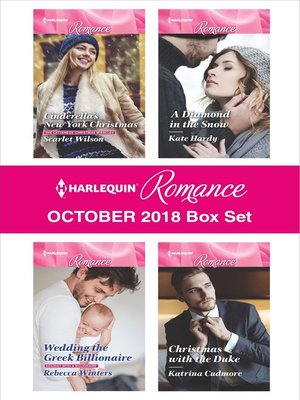 cover image of Harlequin Romance October 2018 Box Set